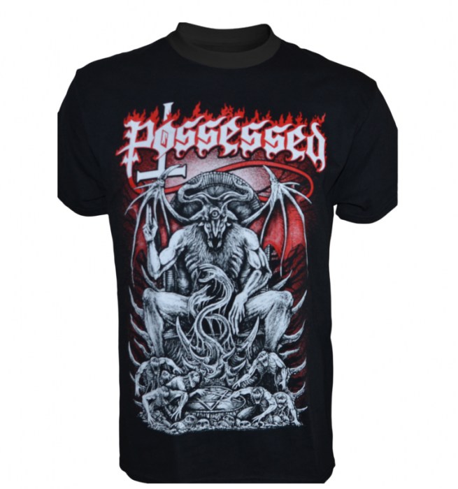 Possessed - Pentagram Throne T-Shirt
